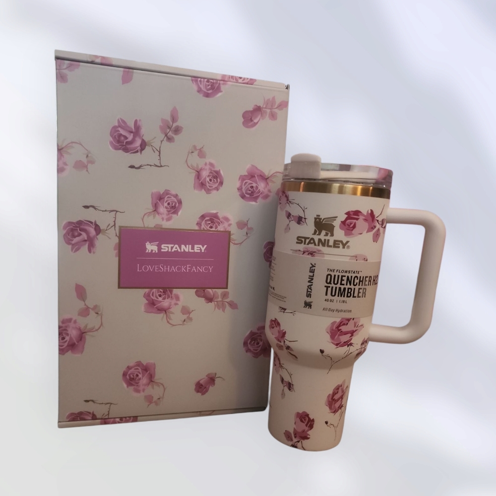Stanley Floral Rose Tumbler